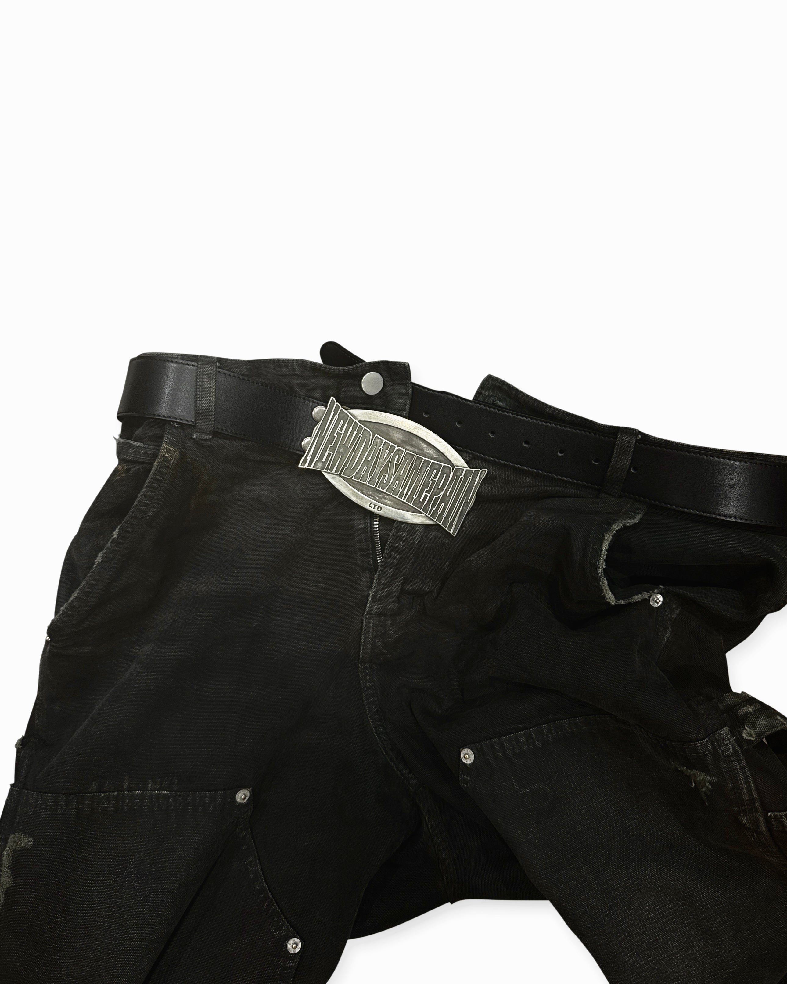 ND Ltd Belt - White Copper/Cowhide Leather