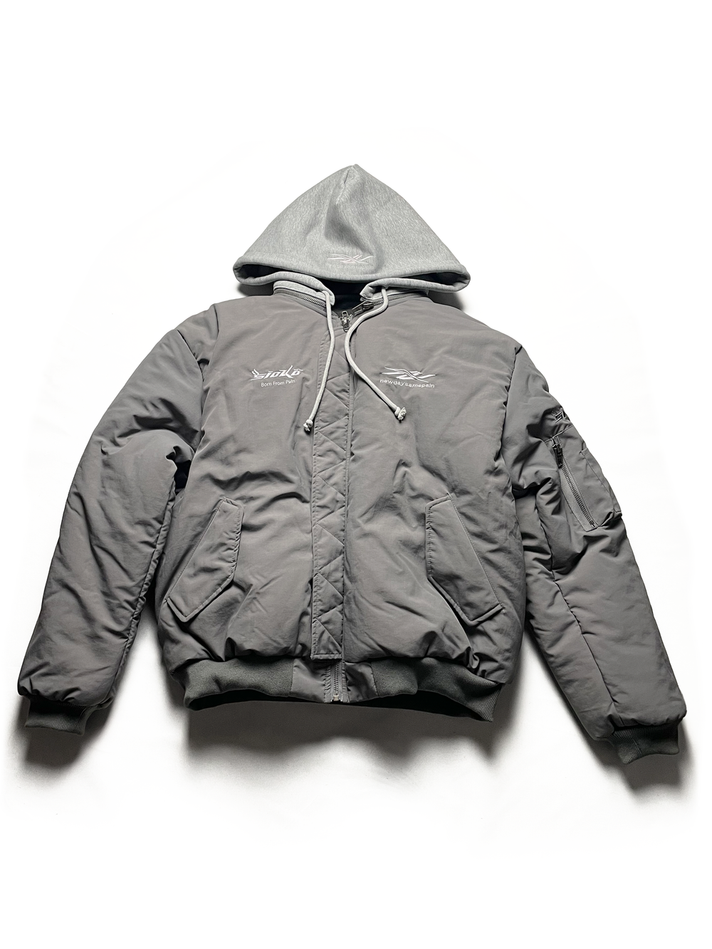 Sickö Sport Bomber Jacket - Grey
