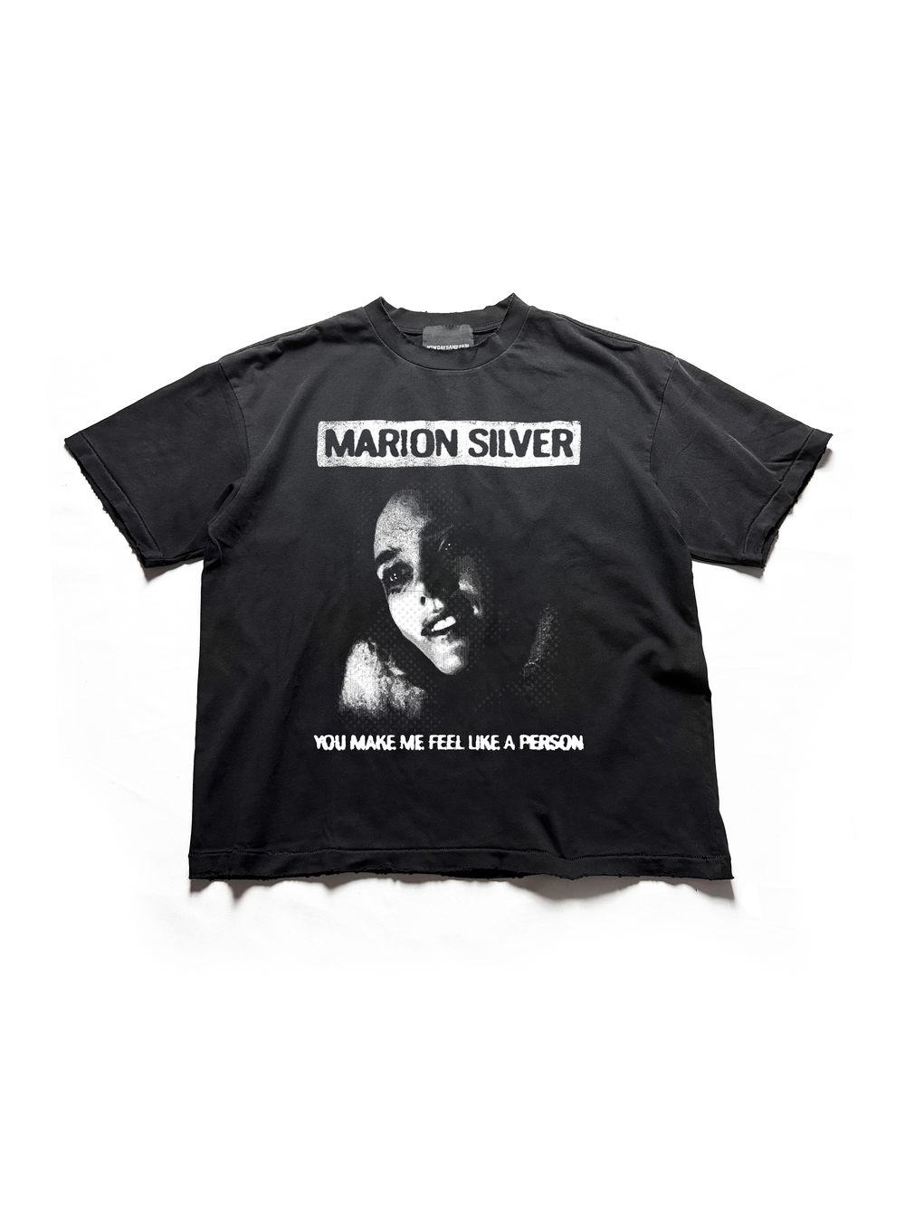 Marion Silver T-Shirt - Black