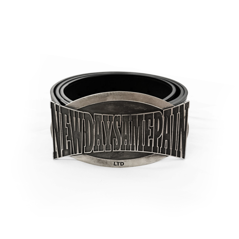 ND Ltd Belt - White Copper/Cowhide Leather