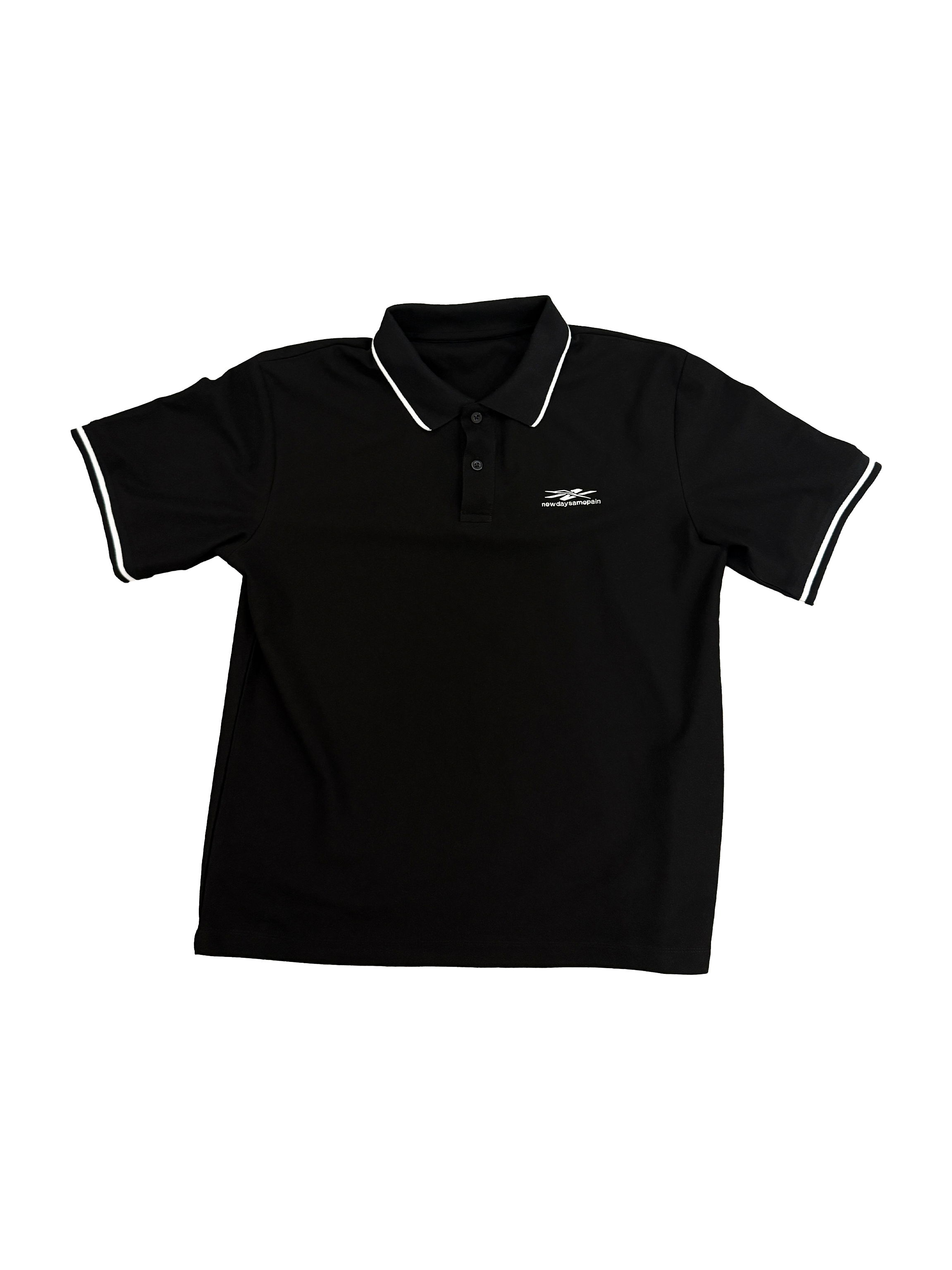 Pain Sport Piqué Polo Shirt - Black