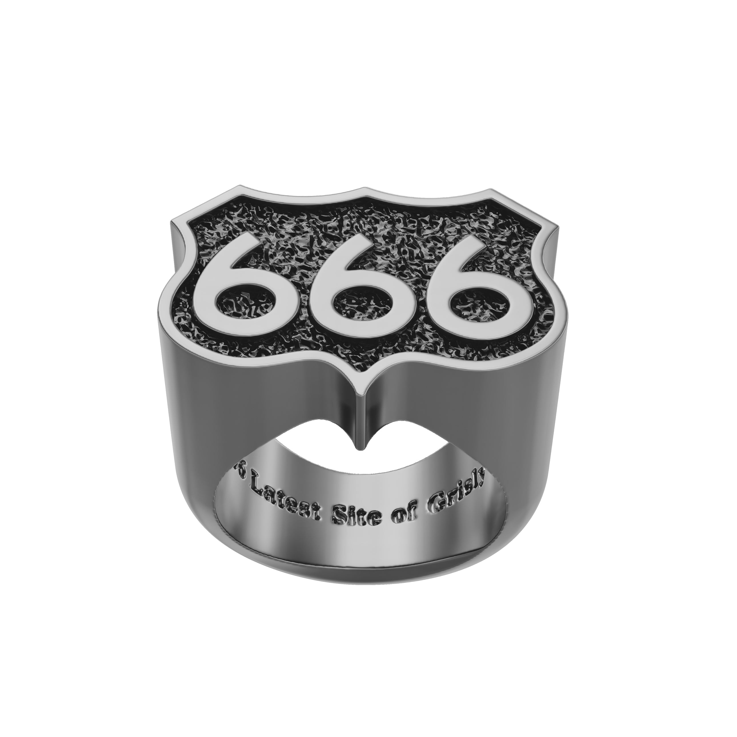 Route 666 Ring - 925 Silver