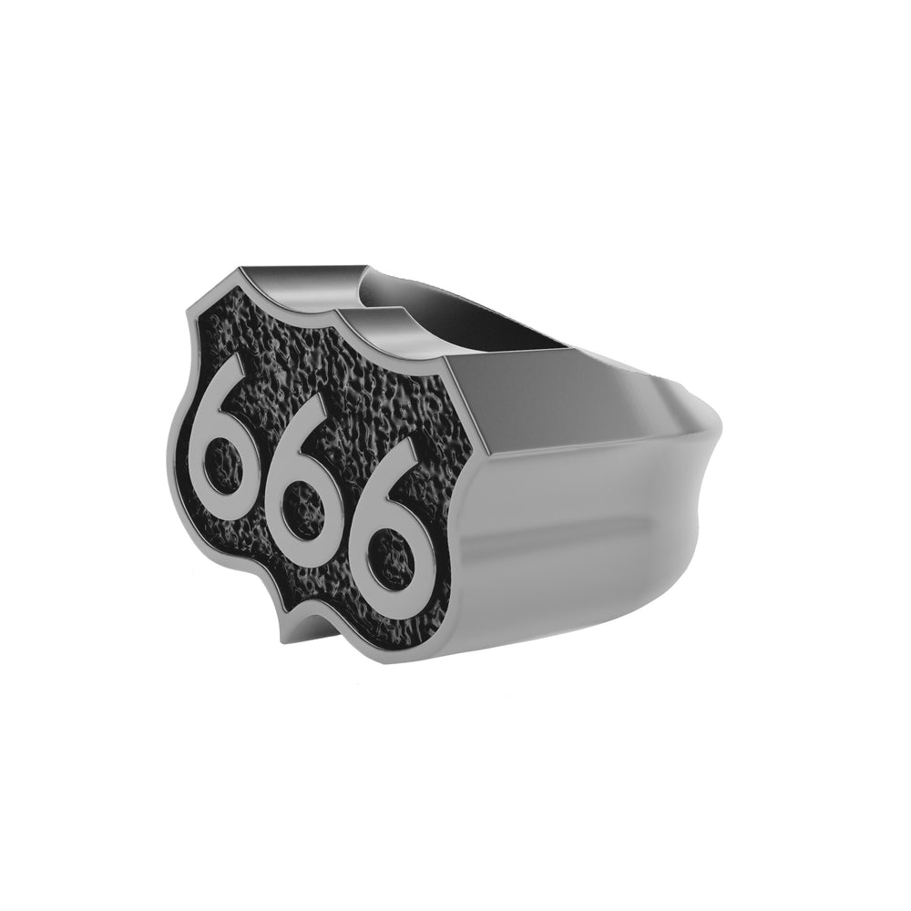Route 666 Ring - 925 Silver