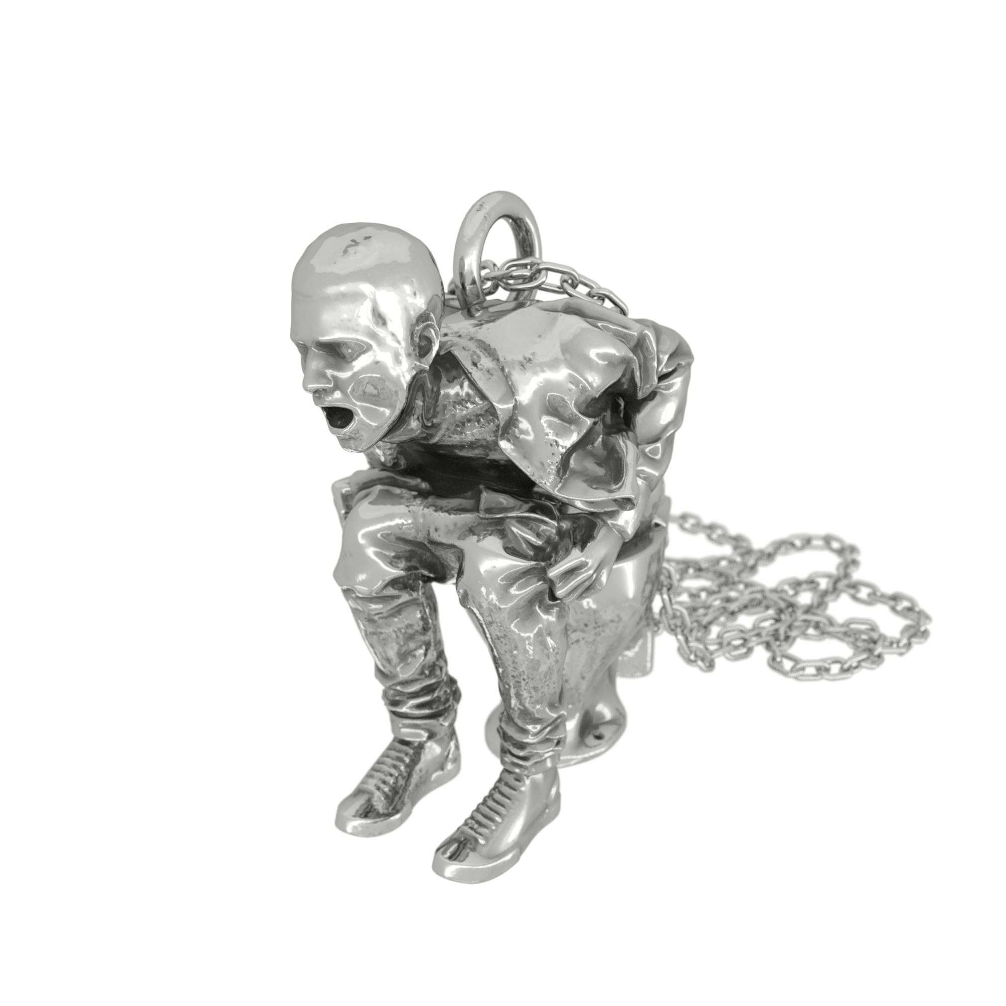 The Worst Toilet in Scotland Necklace - 925 Silver